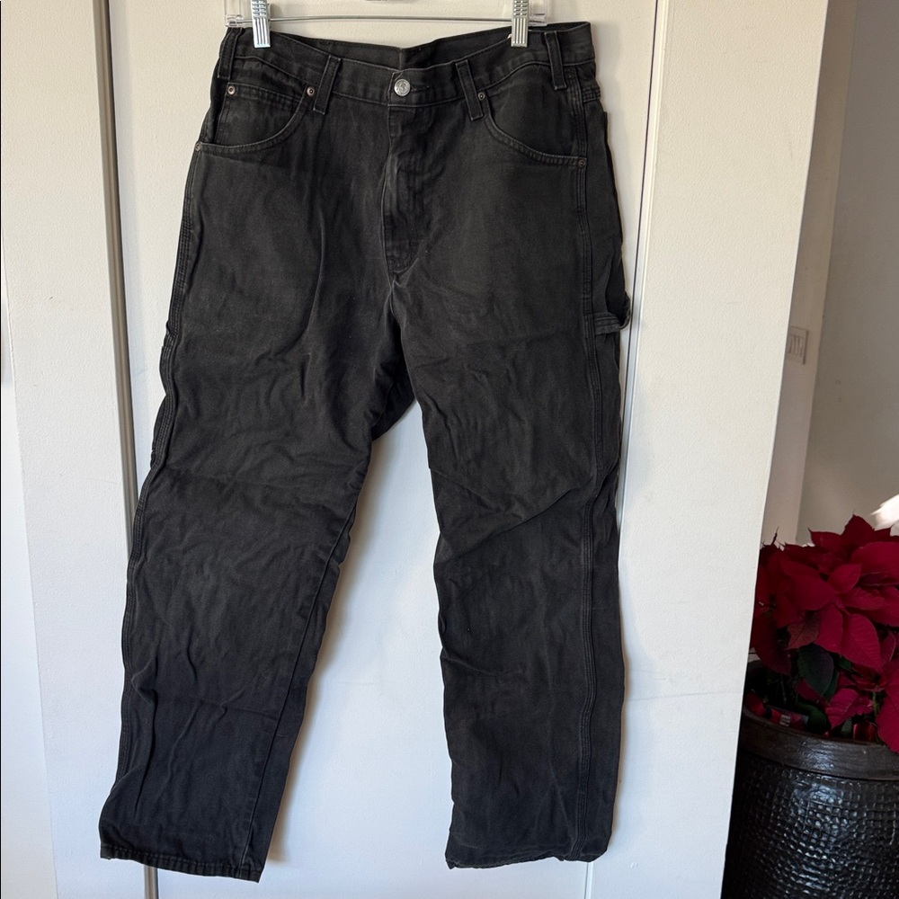 Dickies Black Cargo Pants for Men